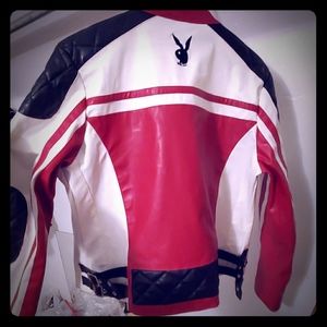 Playboy leather jacket size xl
